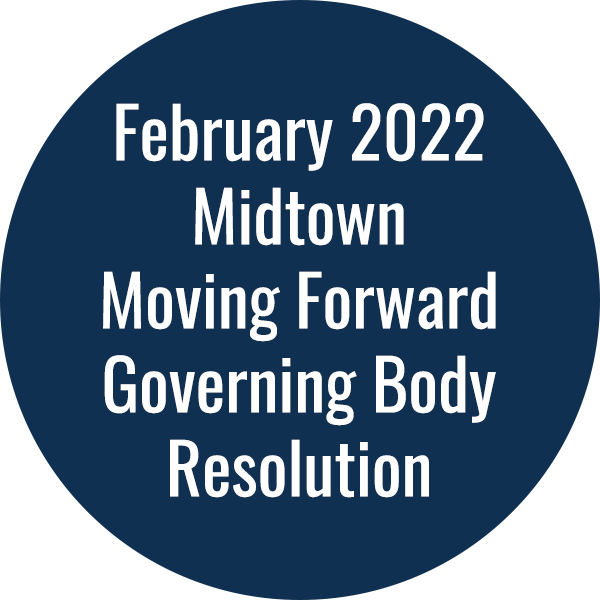 Redevelopment Plans -- February 2022 Midtown Moving Forward Governing Body Resolution